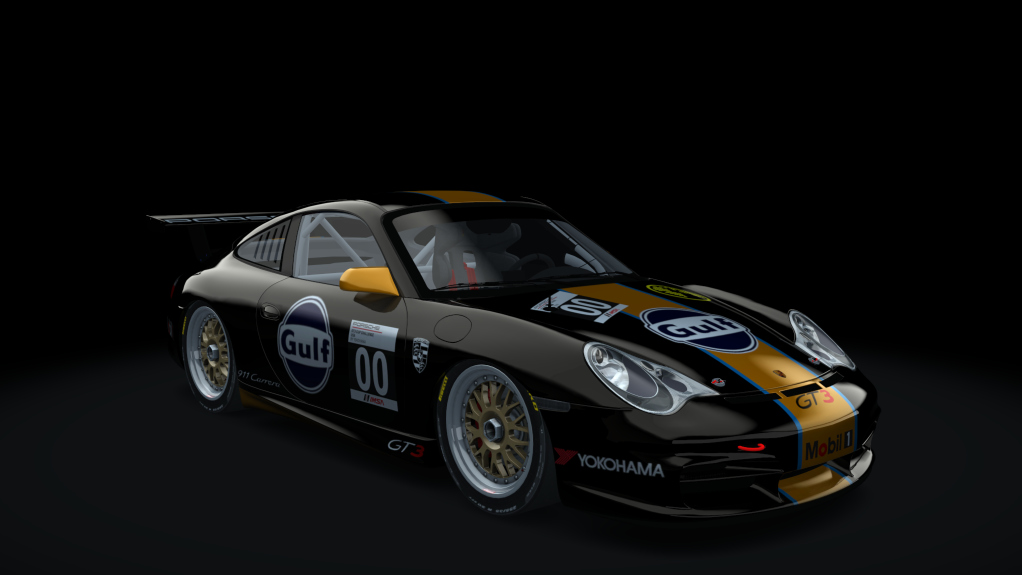 Porsche 996 Carrera Cup, skin racealot_gulf_00