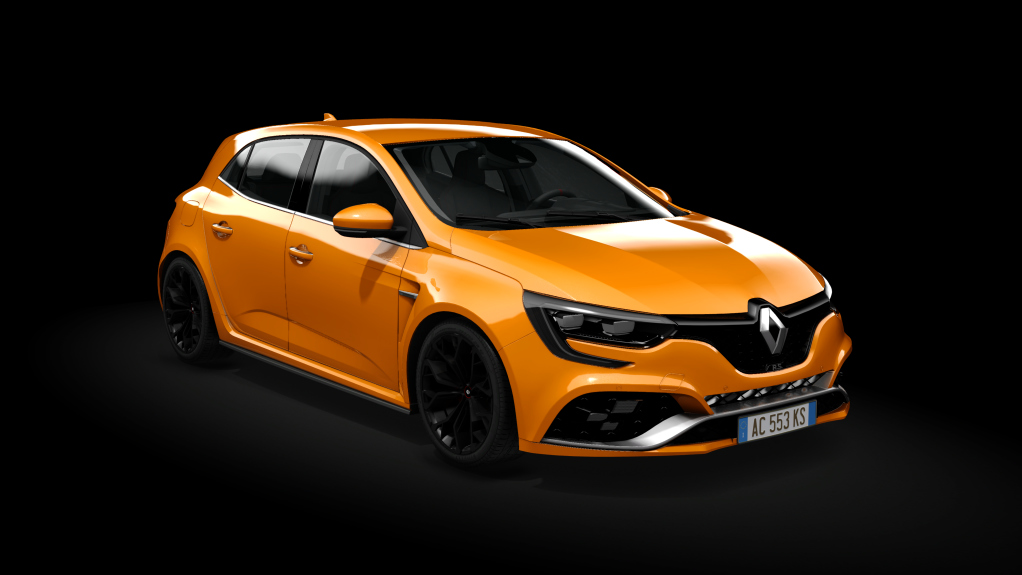 Renault Megane RS 280 EDC, skin Volcanic Orange