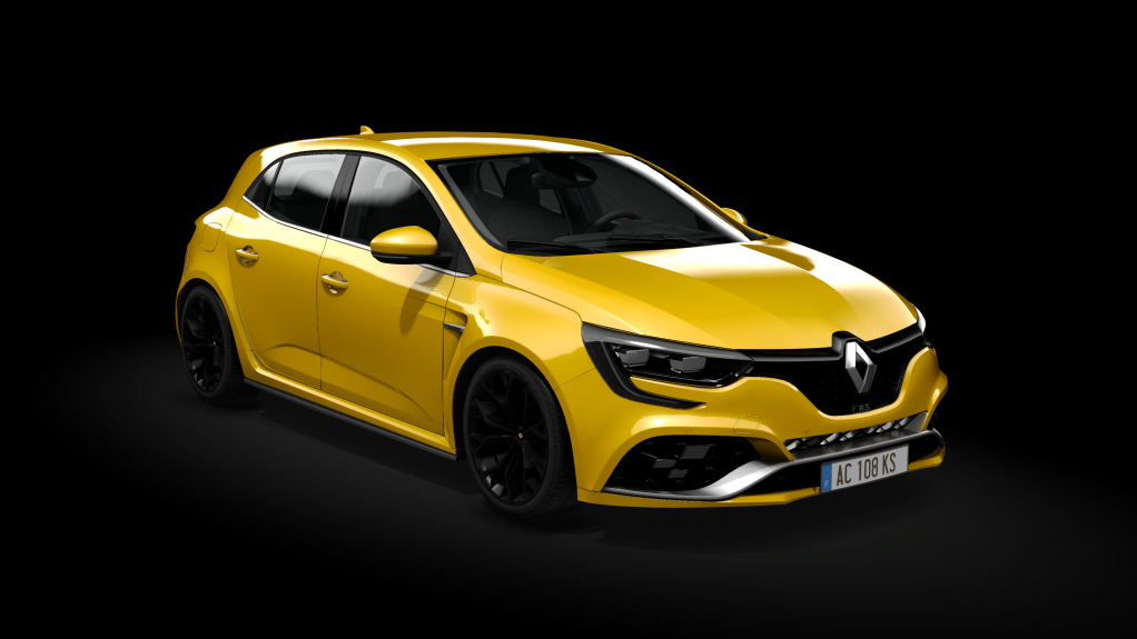 Renault Megane RS 280 EDC, skin Yellow