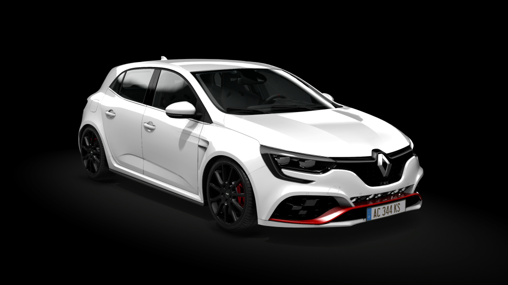 Renault Megane RS Trophy r, skin White