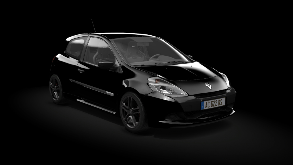 Renault Clio RS 200 Cup, skin black