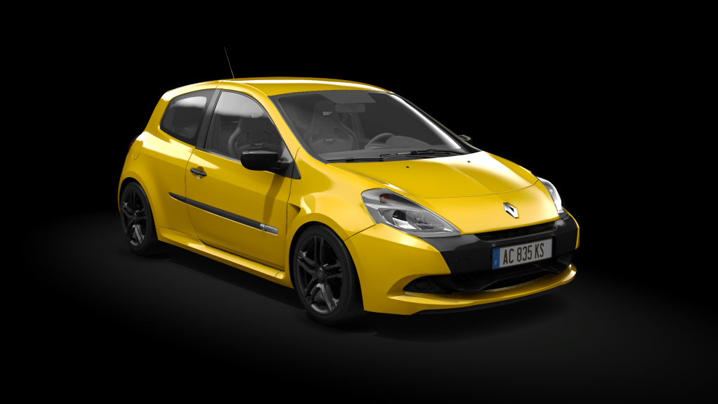 Renault Clio RS 200 Cup, skin liquid_yellow