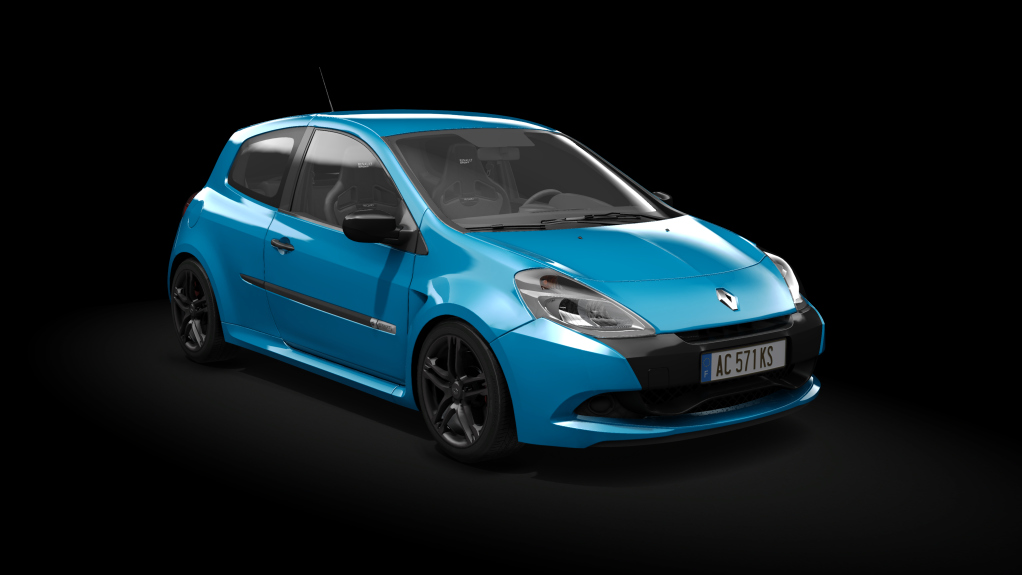 Renault Clio RS 200 Cup, skin racing_blue