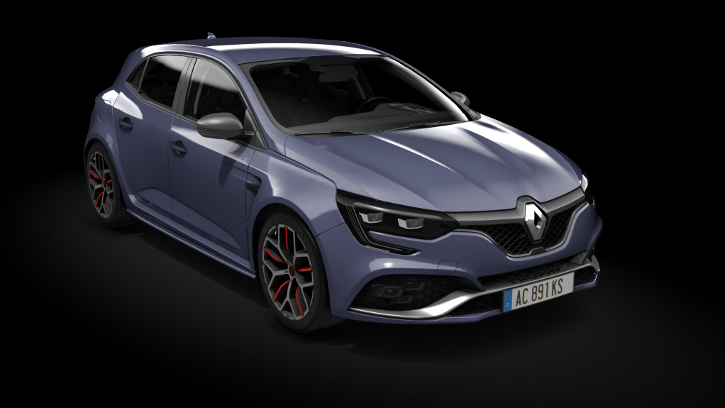 Renault Mégane R.S. trophy Alpha, skin Titanium Grey