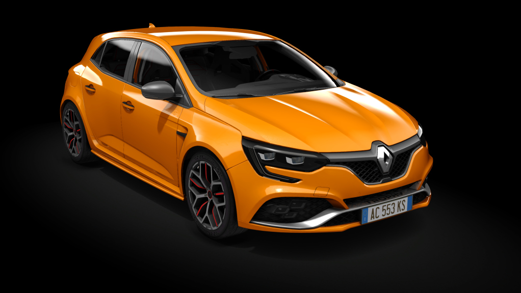 Renault Mégane R.S. trophy Alpha, skin Volcanic Orange