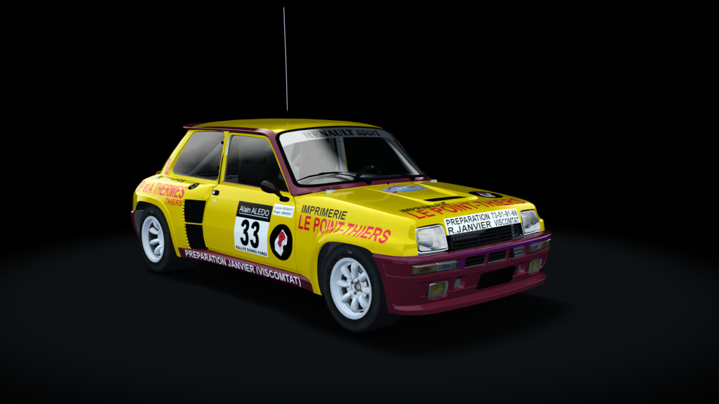 Renault 5 Turbo (Gr4), skin 33_papylulu