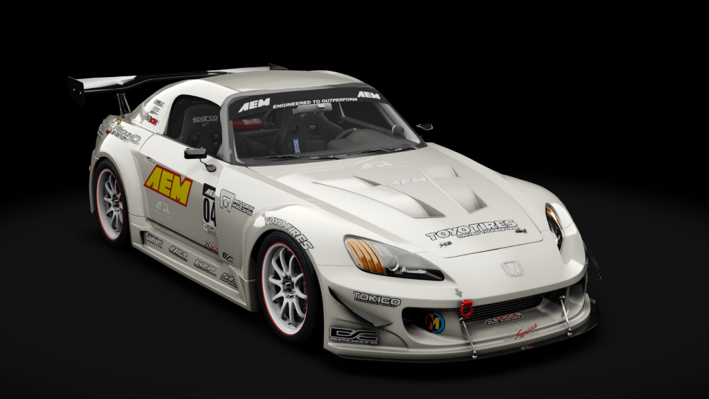 Honda S2000 2003 Race Car, skin 01_Jdm