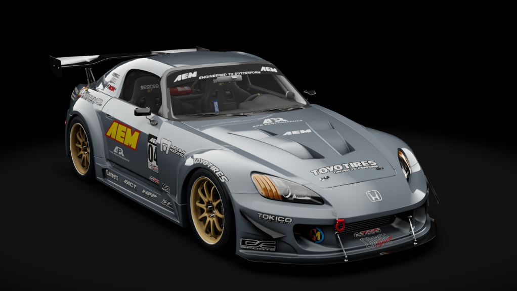 Honda S2000 2003 Race Car, skin 01_mugen