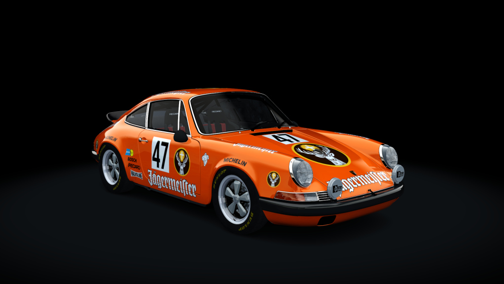 TCL Porsche 911RS 2.7, skin 47_Jaegermeister