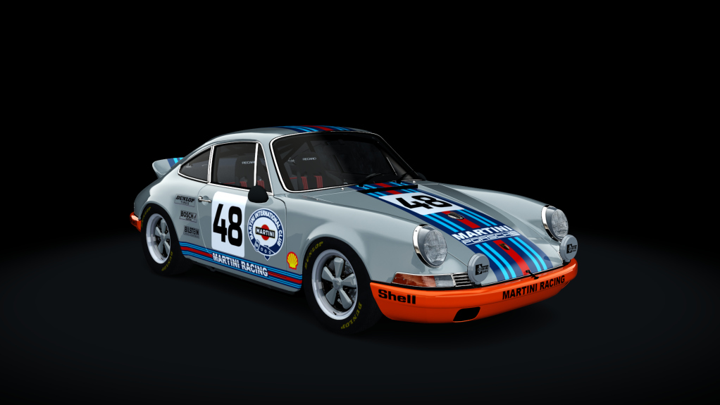 TCL Porsche 911RS 2.7, skin 48_Martini_Racing