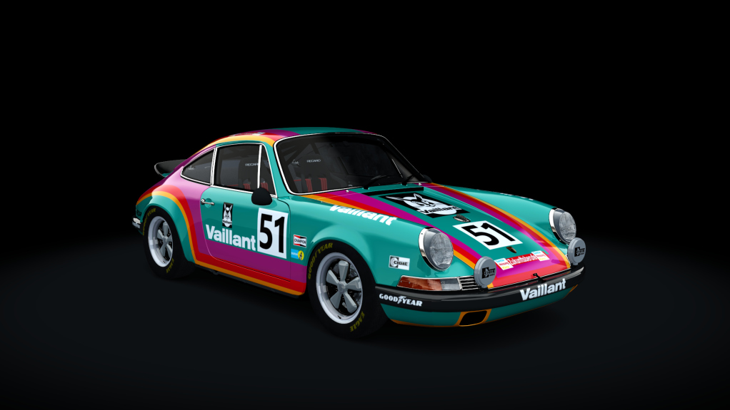 TCL Porsche 911RS 2.7, skin 51_Vaillant