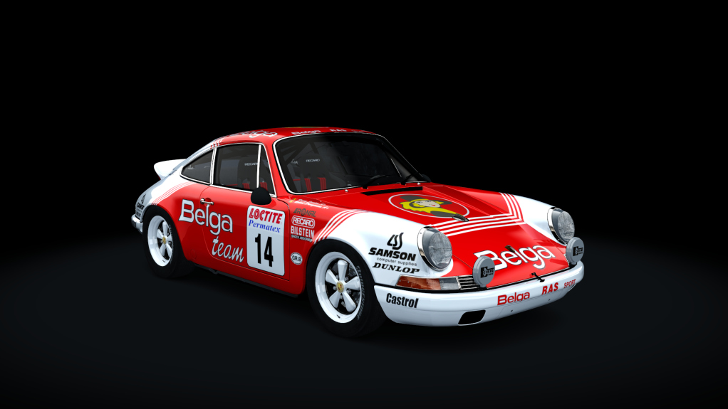 TCL Porsche 911RS 2.7, skin 99_BELGA14