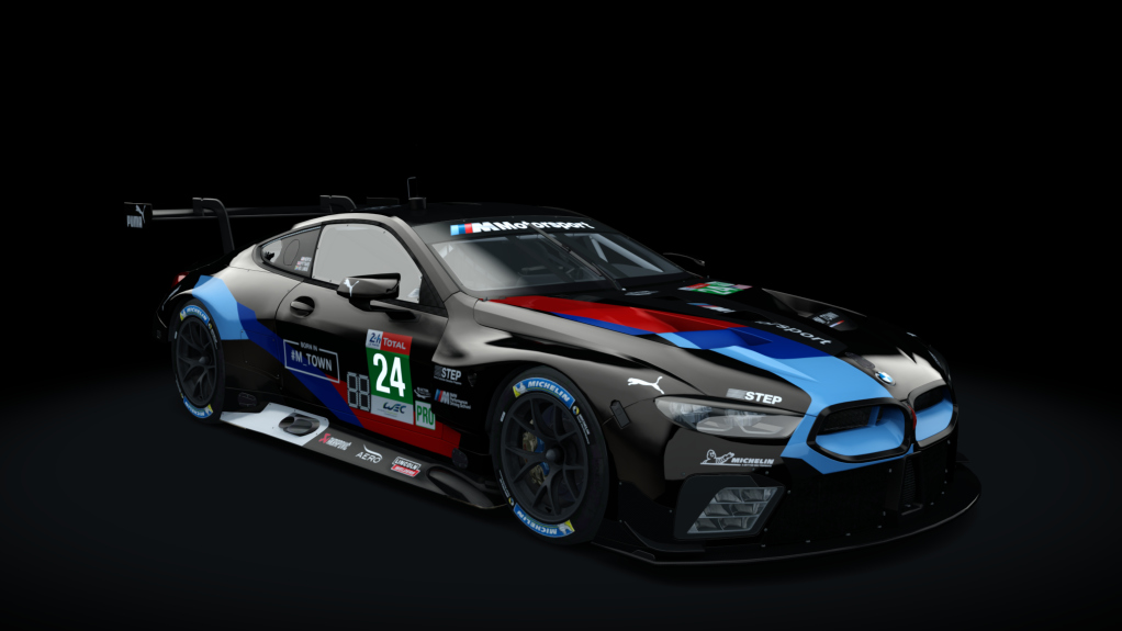 BMW M8 GTE, skin lm_ff_bmw_team_rll_24