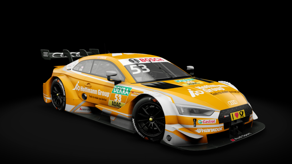 Audi RS 5 DTM, skin 2018_Green_53