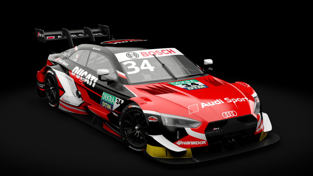 Audi RS 5 DTM, skin 2019_ADovizioso_34