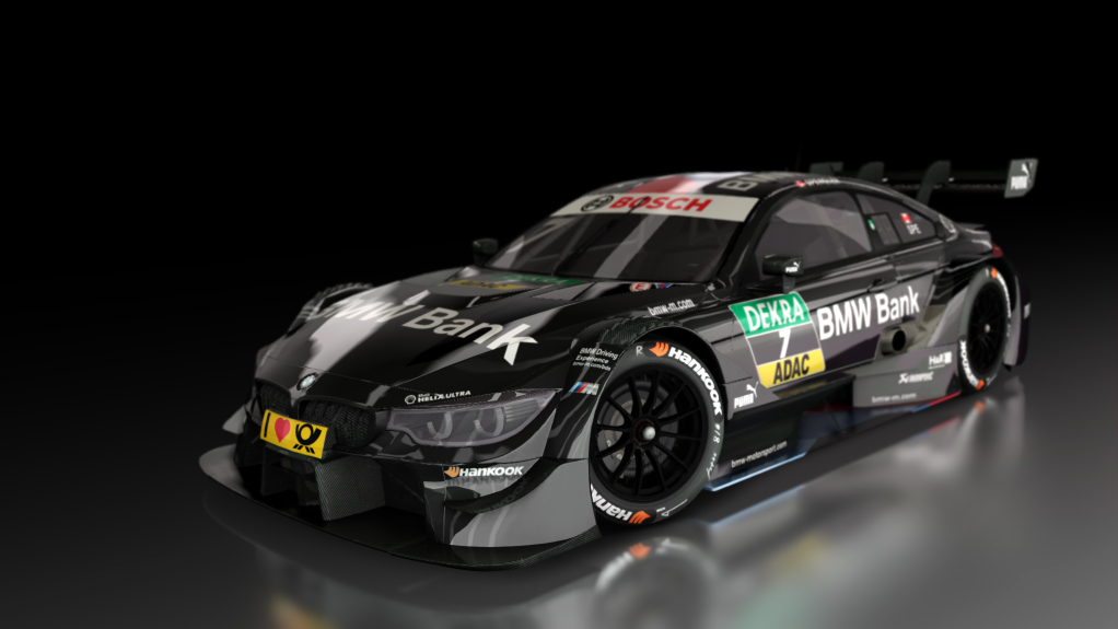 BMW M4 DTM, skin 2018_Spengler_7