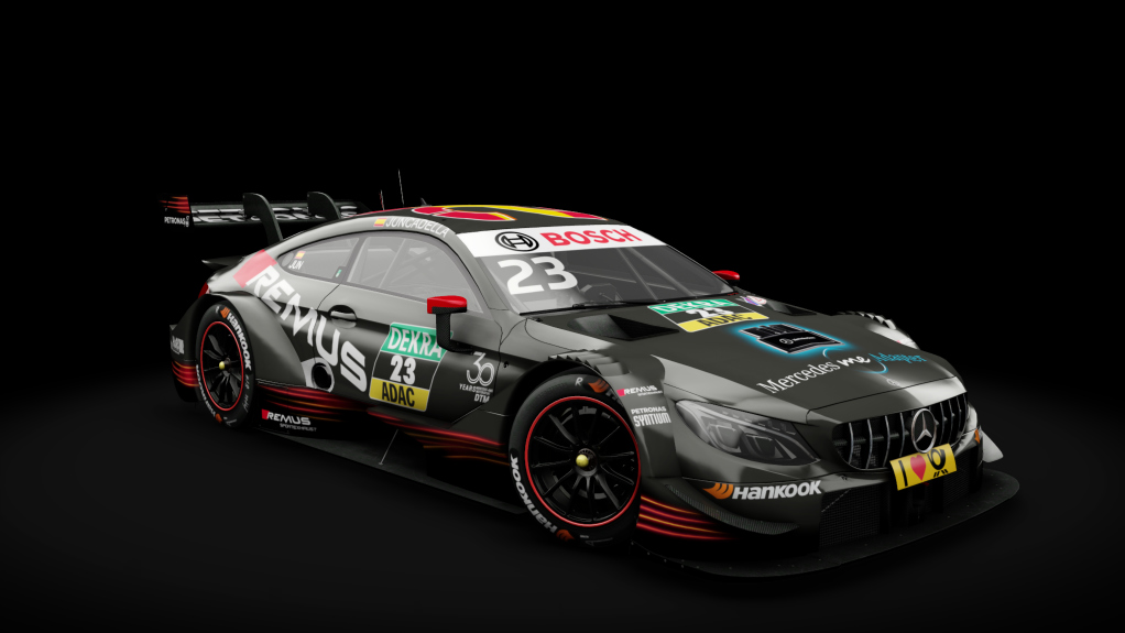 Mercedes-AMG C63 DTM, skin 2018_Juncadella_Alt