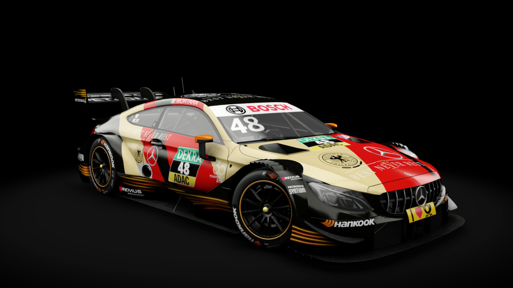 Mercedes-AMG C63 DTM, skin 2018_Mortara