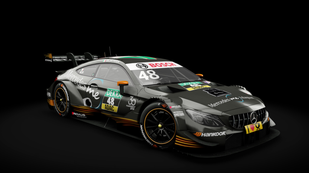 Mercedes-AMG C63 DTM, skin 2018_Mortara_Zandvoort