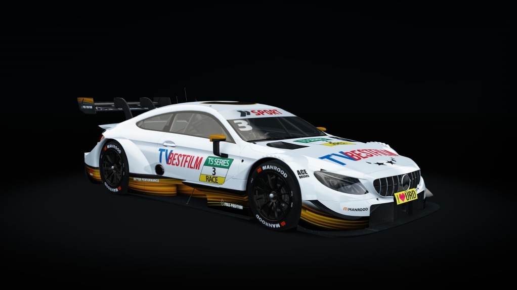 Mercedes-AMG C63 DTM, skin maures_03