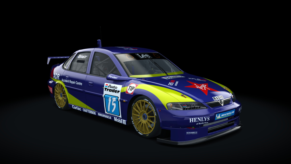 Vauxhall Vectra BTCC 99, skin BTCC_1999_15