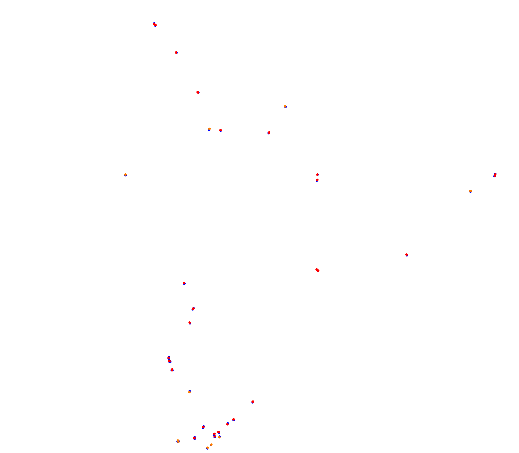 Tochigi EAST collisions