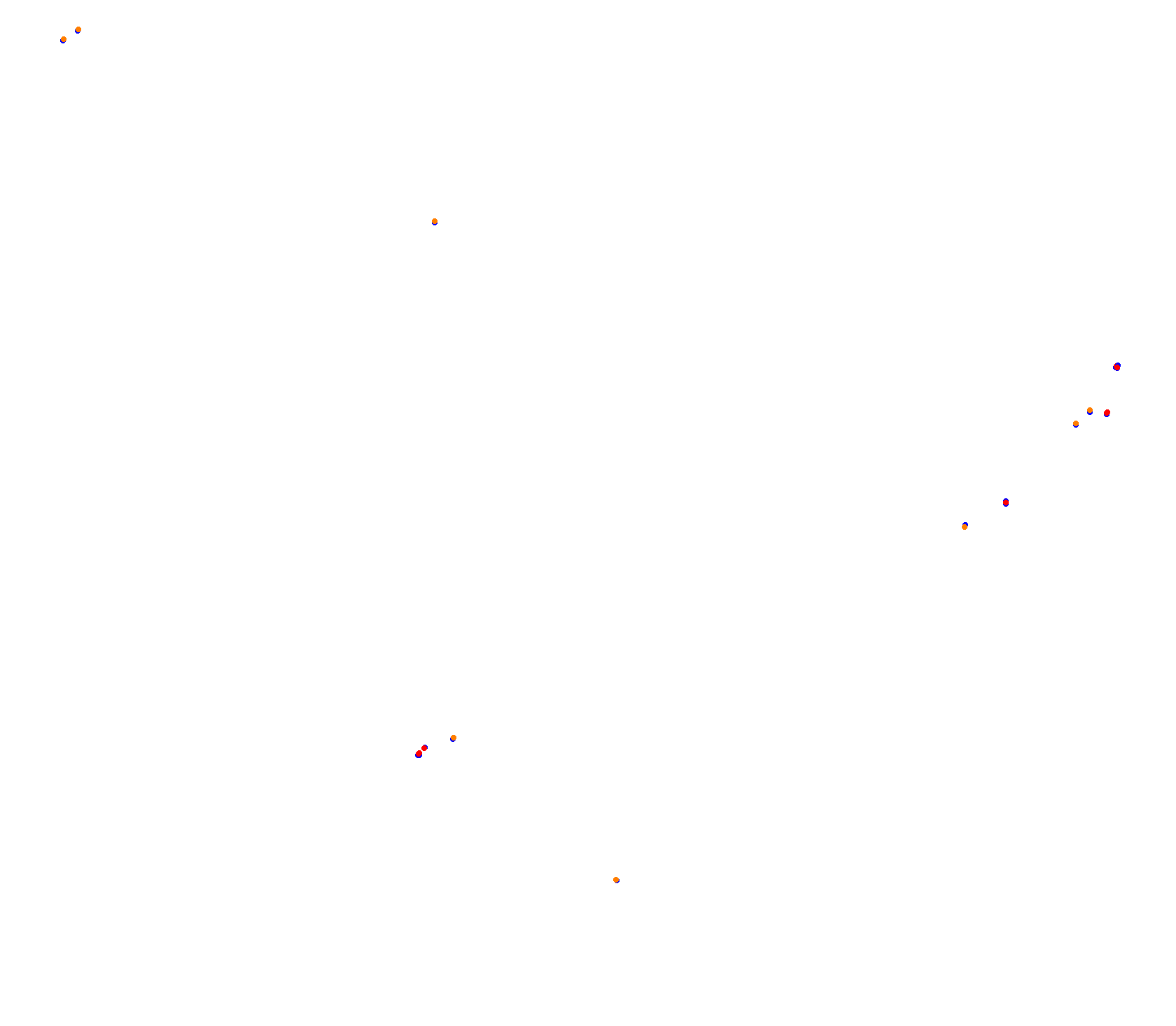 Tochigi EAST collisions