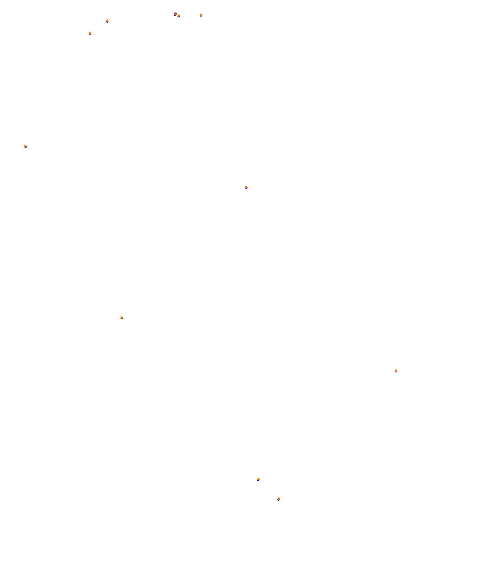 Albert Park Circuit collisions