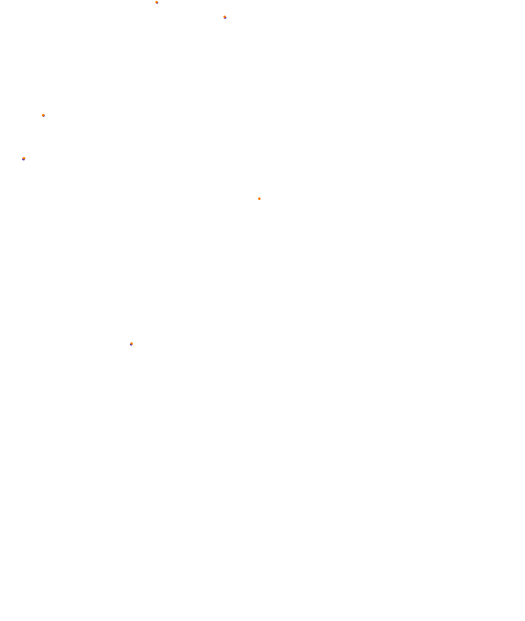 Albert Park Circuit collisions